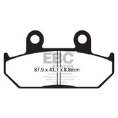 Brzdové obloženie EBC FA124HH