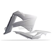 Spojler chladiča POLISPORT 8413300008 (pár) biela