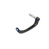Lever guard ACCOSSATO with blue eyelet and insert left, carbon
