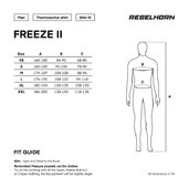 Rebelhorn - termo freeze ii pánsky vrch / čierne - freeze2_men