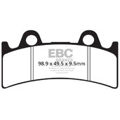 Brzdové obloženie EBC EPFA190HH