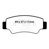 Brzdové obloženie EBC FA747R