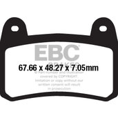 Brzdové obloženie EBC FA658