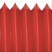 Sada  krytov  prednej  vidlice ARIETE 07995-R 330 X 38 červené