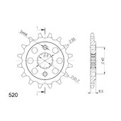 Reťazové koliečko SUPERSPROX CST-512:17 17T, 520