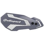 Chránič páčiek POLISPORT MX FLOW 8308200041 Grey/White s montážnym systémom