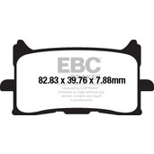 Brzdové obloženie EBC FA679HH