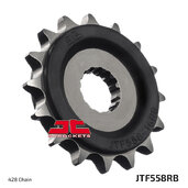 Reťazové koliečko JT JTF 558-16RB 16T, 428 pogumované