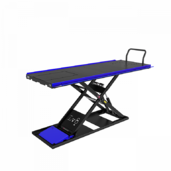 moto  zdvihák LV8 NANO 600 FLOOR VERSION EN600GE.B s  elektro-hydraulickou jednotkou (čierna a modrá RAL 5005)