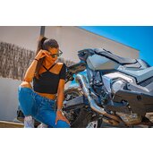 Koncovka výfuku Slip-on GPR POWERCONE EVO HON.269.PCEV Brushed Stainless steel including removable db killer and link pipe