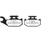 Brzdové obloženie EBC FA428TT