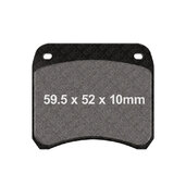 Brzdové obloženie EBC GPFAX016HH