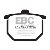 Brzdové obloženie EBC FA031V