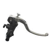 Radial brake master cylinder ACCOSSATO 19 x 20 with fixed lever,silver
