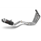 Výfuk kompletný 4x2x1 MIVV GP H.055.LXB čierna oceľ d105