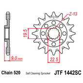 Reťazové koliečko JT JTF 1442-13SC 13T, 520 Samočistiace ľahké