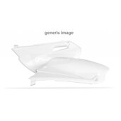 Bočné číslové tabuľky POLISPORT (pár) biela/čierna