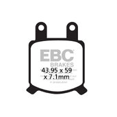Brzdové obloženie EBC FA076HH