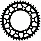 Reťazová rozeta SUPERSPROX RFE-1303:43-BLK čierna 43T, 520