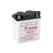 Conventional 6V battery NO ACID YUASA 6N6-3B-1