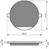 Brzdové obloženie GOLDFREN 097 S3
