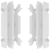 Chrániče chladičov POLISPORT biela