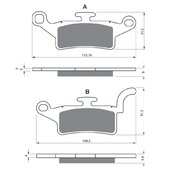 Brzdové obloženie GOLDFREN 330 AD