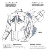 Rebelhorn bunda hiker 4 / black-fluo - 293551_ZAL690974