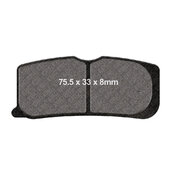 Brzdové obloženie EBC FA474V