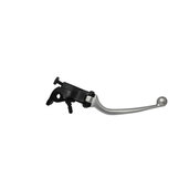 Adjustable folding lever ACCOSSATO aluminium, master cylinder strieborná