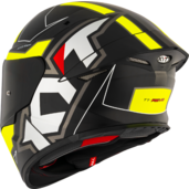 Kyt prilba tt-revo - electron / yellow - Y6TR0007-KYT TT-REVO ELECTRON MATT BLACK YLW (6)
