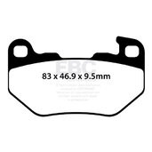 Brzdové obloženie EBC FA760HH