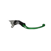 Adjustable folding lever ACCOSSATO aluminium, master cylinder zelená