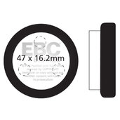 Brzdové obloženie EBC FA021