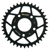 Reťazová rozeta SUPERSPROX RFE-604:38-BLK čierna 38T, 520