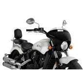 Plexi štít PUIG BATWING SML 21071H dymové krátke