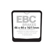 Brzdové obloženie EBC FA048