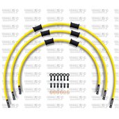 ŠTANDART -predok -sada Venhill POWERHOSEPLUS SUZ-6015FB-YE (3 hadice v sade) žlté hadice čierne koncovky