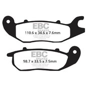 Brzdové obloženie EBC FA375V
