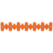 Ochrana výfukového potrubia POLISPORT ARMADILLO 8483800002 dlhé oranžová