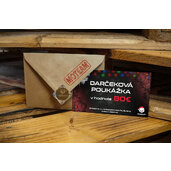 Darčeková poukážka - 80€ / vianočná + darčekové balenie - zadok_80_darcek