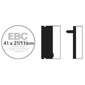 Brzdové obloženie EBC FA040