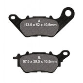 Brzdové obloženie EBC FA662