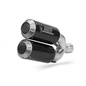 2 koncovky  výfuku MIVV MK3 D.040.SM3C Karbón