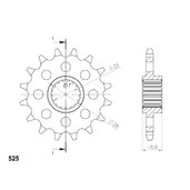 Reťazové koliečko SUPERSPROX CST-704:17 17T, 525