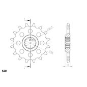 Reťazové koliečko SUPERSPROX CST-1581:16 16T, 520