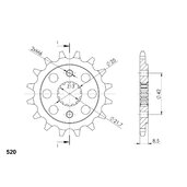 Reťazové koliečko SUPERSPROX CST-512:15 15T, 520
