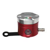 Nádržka na  brzdovú kvapalinu ACCOSSATO CNC-worked straight bracket included strieborná