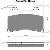 Brzdové obloženie GOLDFREN 028 S3