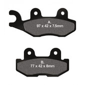 Brzdové obloženie EBC FA675R